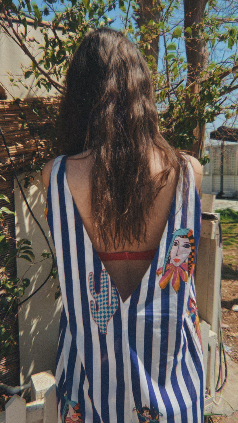 STRIPE NO2 - COVERALLS FOR BEACH