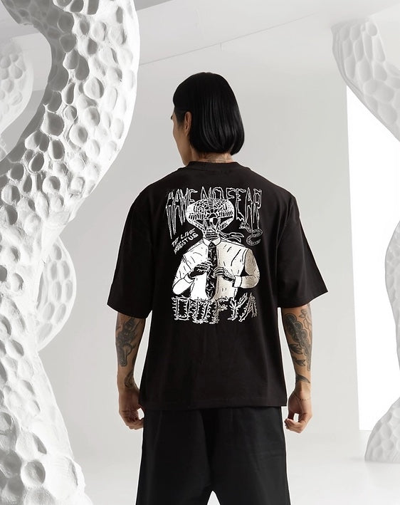 Black Printed T-shirt