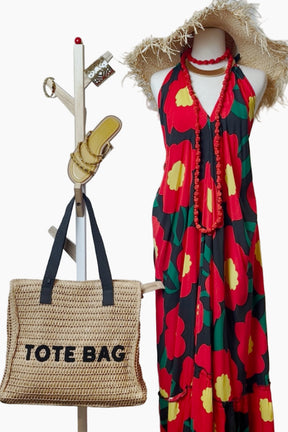 Angie Long Boho Dress with Boho Shell Tasse