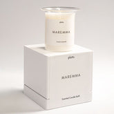 Marble candle insert- Maremma