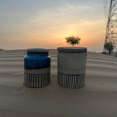 Desert Clay Matte Artisan Jar – 16 cm