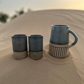 Seaside Earth Handcrafted Jug & Glass Set