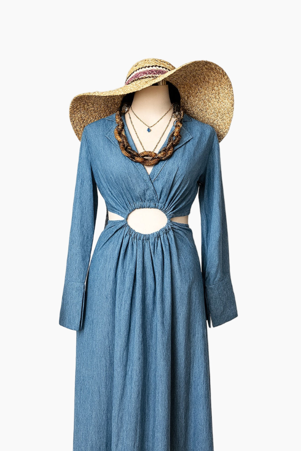 Denim Shirt Dress
