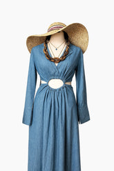 Denim Shirt Dress
