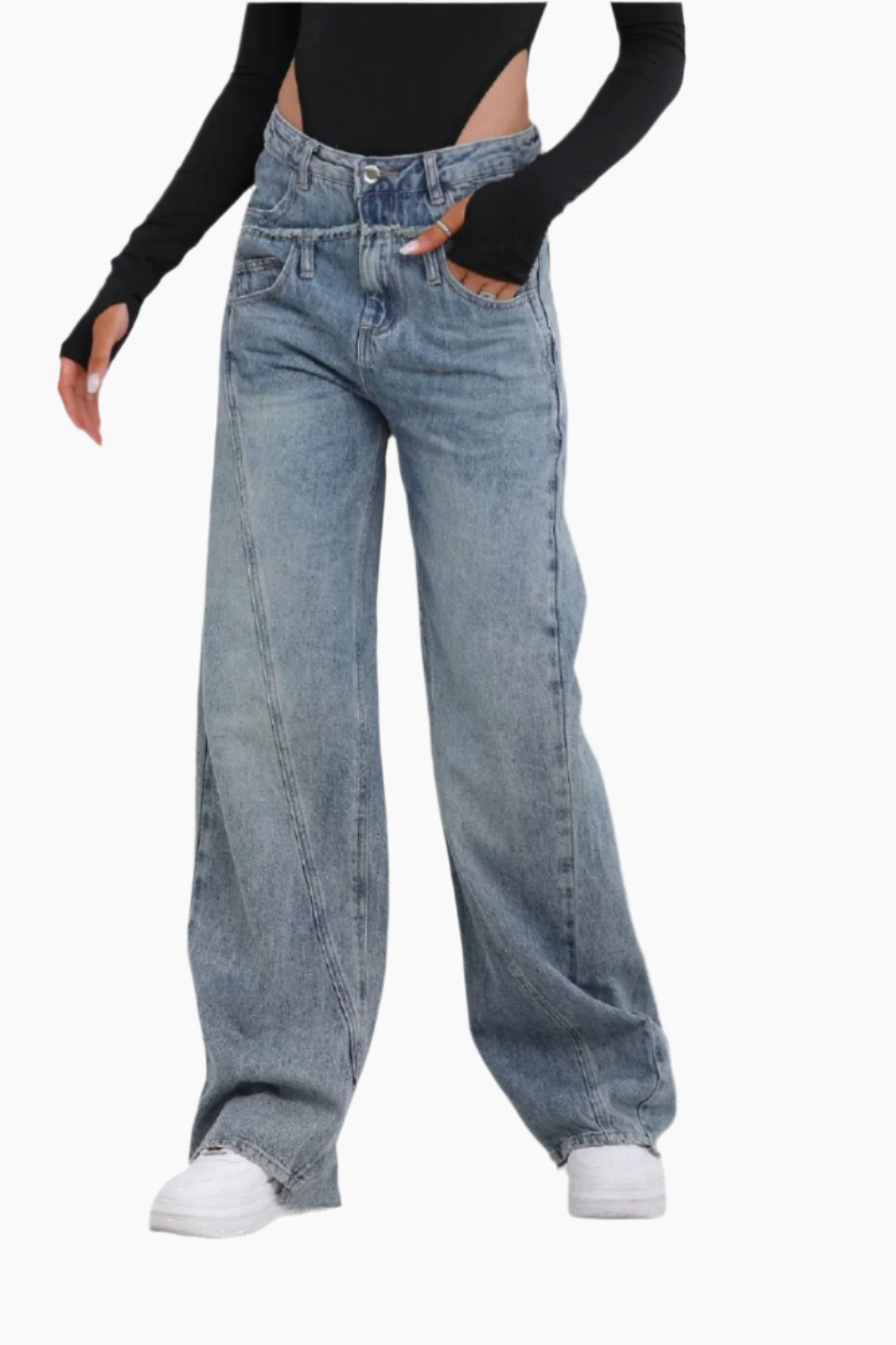 Light blue jeans 