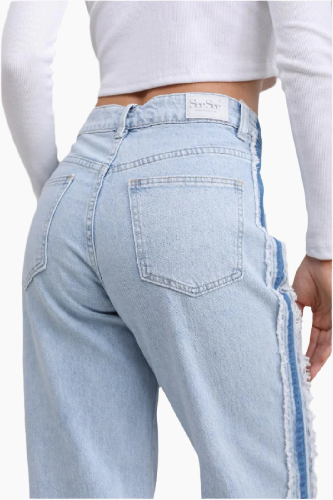 Light blue jeans 