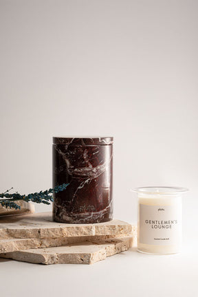 Marble candle insert- Gentelmens lounge