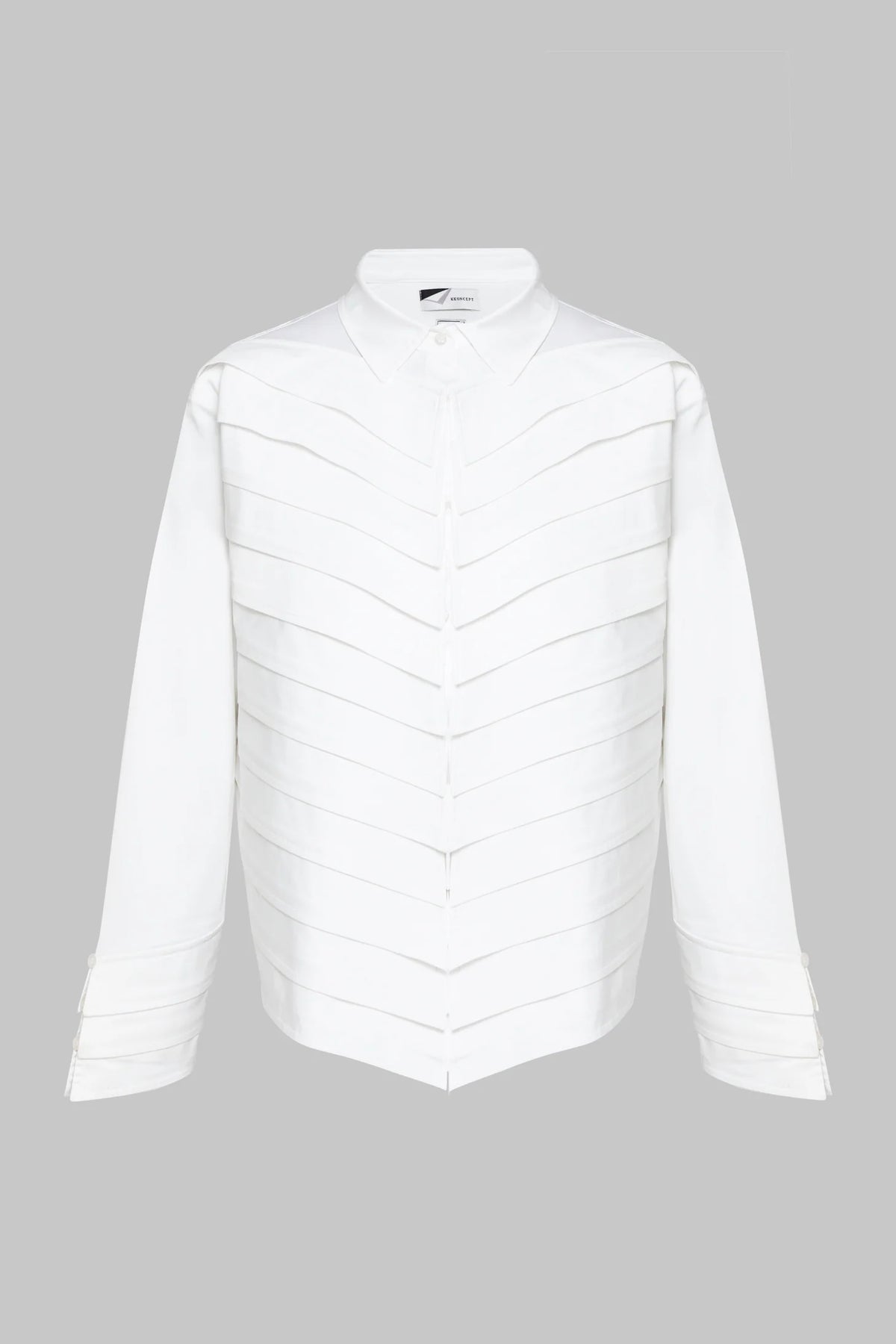 White Collar Jacket: Unisex
