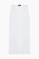 White t Mesh long skirt