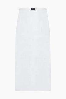 White t Mesh long skirt
