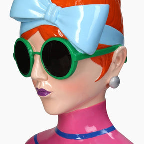 KAL-4480 Vase Fashion Lady Polyresin Mix 24x17x30cm