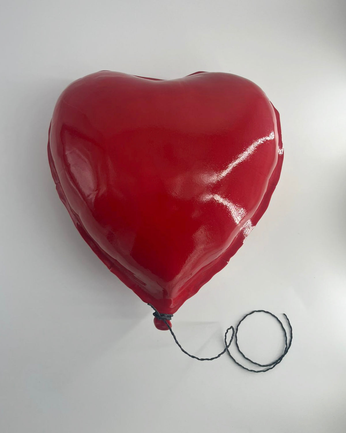 Big Red Hanging Heart Balloon
