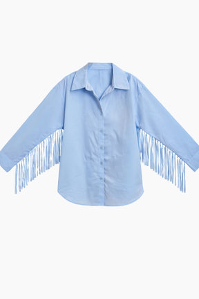 B823N Camicia Frange