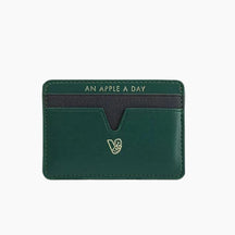 Cider Apple Leather Cardholder - FLTRD UAE