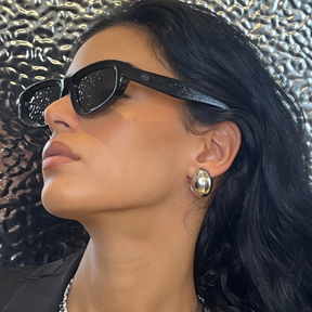 Silver Hoop Earring