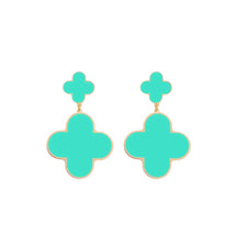 Flower Hoop Earrings