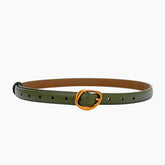 Orb Buckle Belt – Green