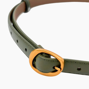 Orb Buckle Belt – Green