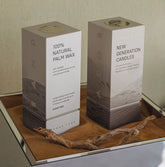Adore Sand Candle Premium Box ,Wicks