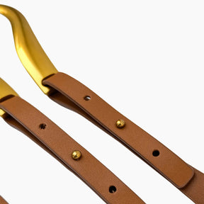Mini Horse Buckle Belt – Camel
