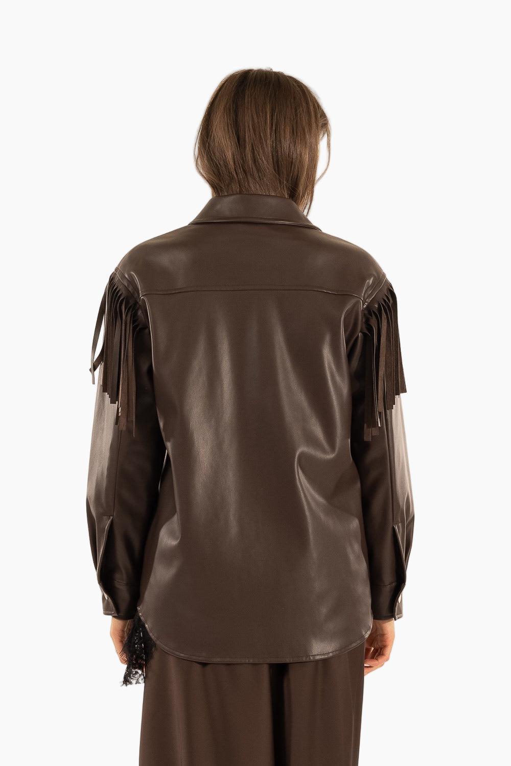 MA4034N Sovracamicia Frange Imbottita