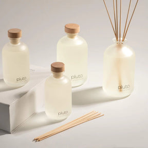 Set of Pluto diffusers with wooden 