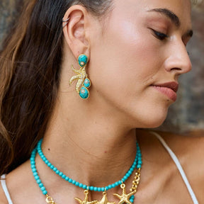 Starquoise Earrings