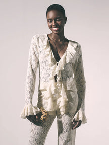 Delica Frill Top