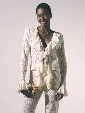 Delica Frill Top