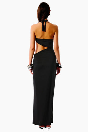 Ambrose Halter Neck Maxi Dress