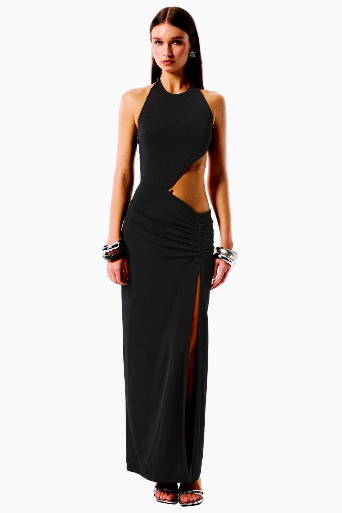 Ambrose Halter Neck Maxi Dress