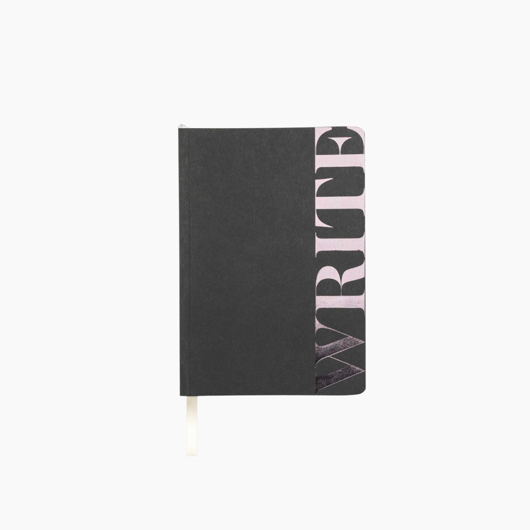 Blk Ruled A5 Notebook