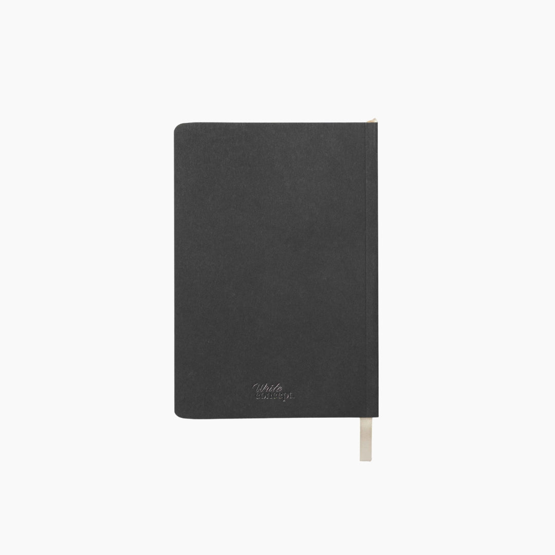 Blk Ruled A5 Notebook