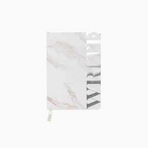 Marble Ruled A5 Notebook