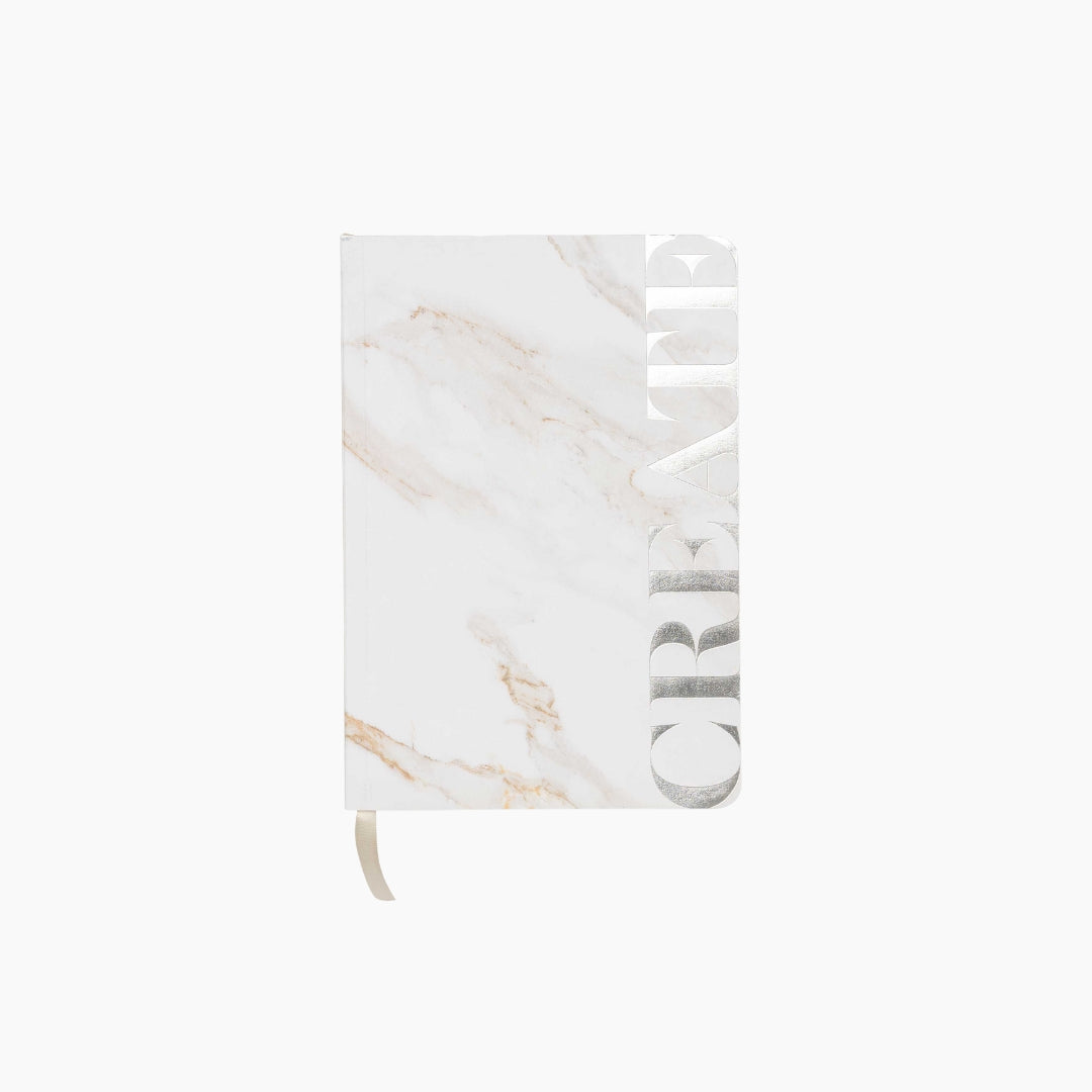 Marble Blank A5 Notebook
