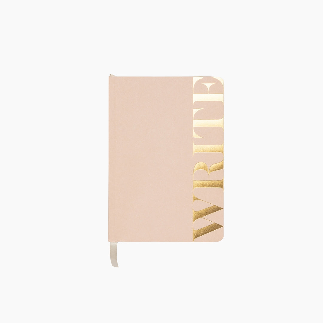 Nude Ruled A5 Notebook