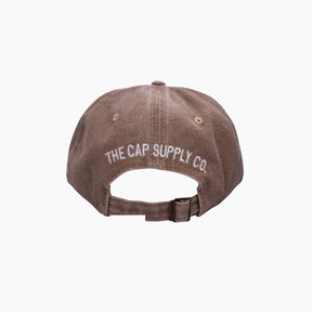 Brown cap with 'The Cap Supply Co.' logo 
