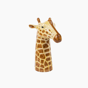 Giraffe-shaped ceramic jar 
