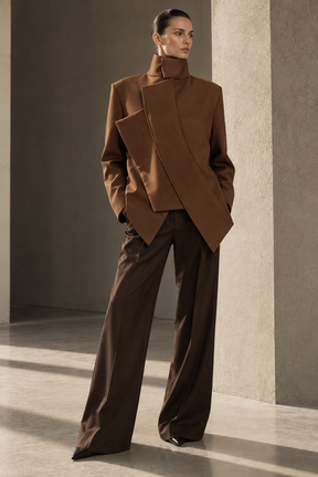 Khaki Structure Jacket