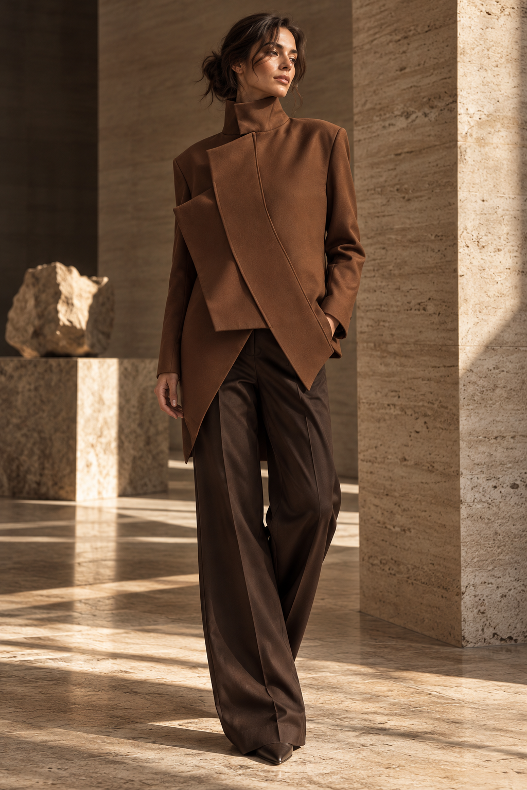 Khaki Structure Jacket