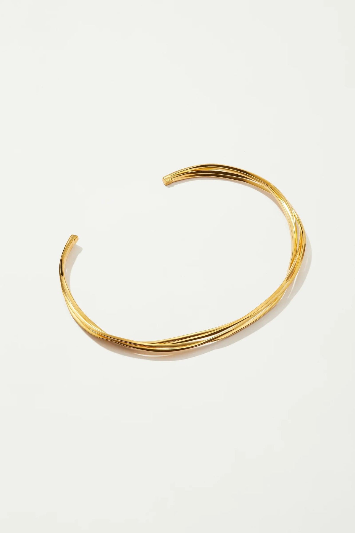 KIRA KIRA wide 18K Gold plated Choker - FLTRD UAE