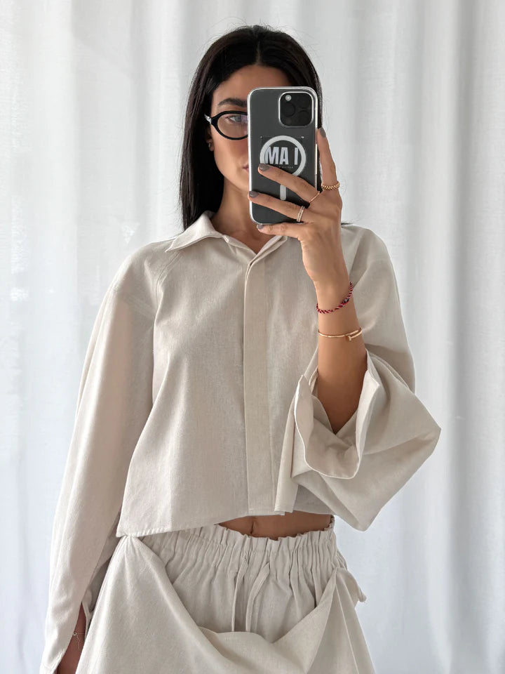 Mocktail Linen Skort