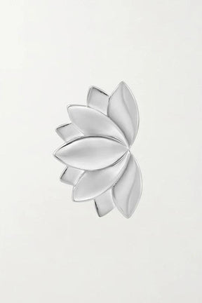 LOTUS Silver Earrings - FLTRD UAE