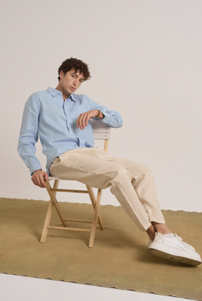Linen Trousers Charles Beige