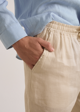 Linen Trousers Charles Beige