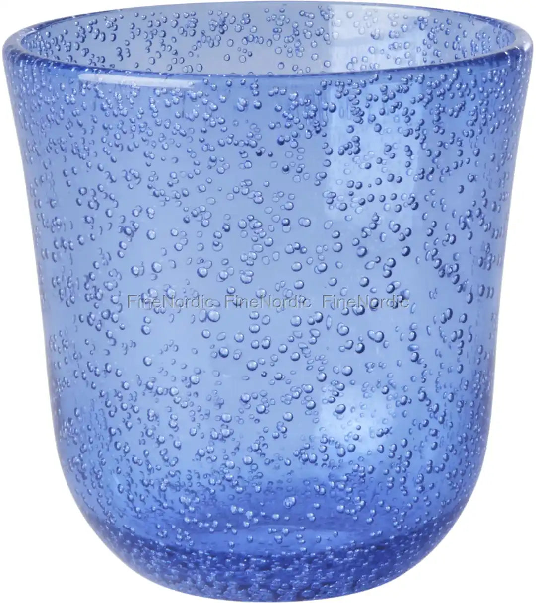 Acrylic Tumbler in Bubble Design - Blue - 410 ml