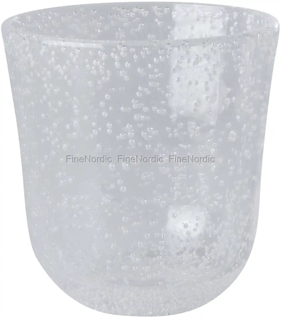 Acrylic Tumbler in Bubble Design - Clear - 410 ml