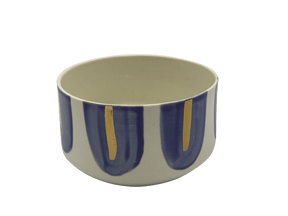 SC CERAMICS - GOLD LEAF BOWL: Medium - FLTRD UAE