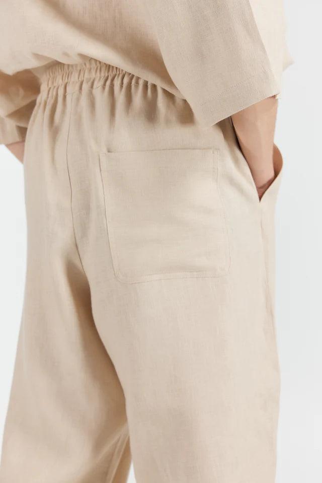Sertac Pants Linen - FLTRD UAE