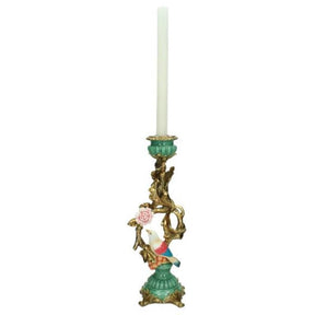 XET-2739 Candle Holder Polyresin Multi 35x10x11cm